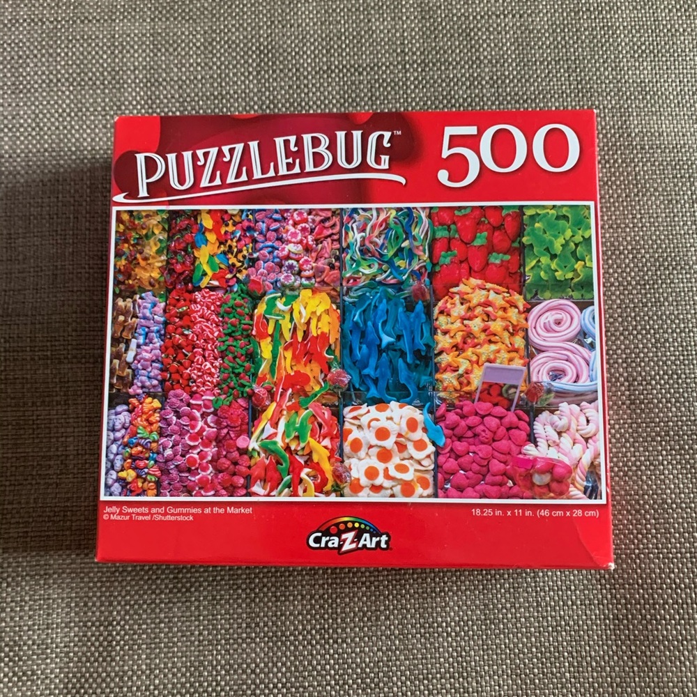 Jelly sweets and gummies jigsaw puzzle